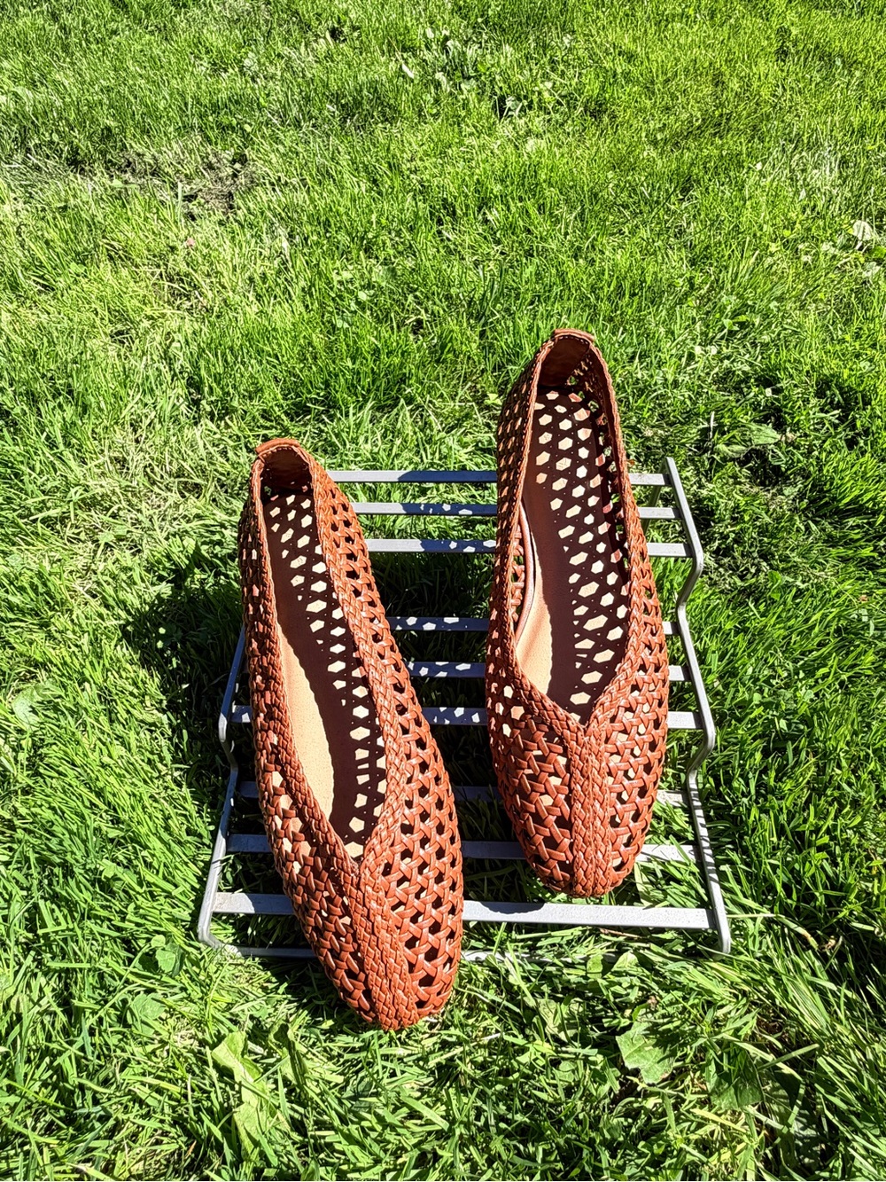 Universal Thread Terracotta Woven Ballet Flats